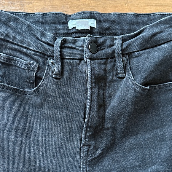 Good American Good Legs Black Skinny Jeans - Picture 2 of 8